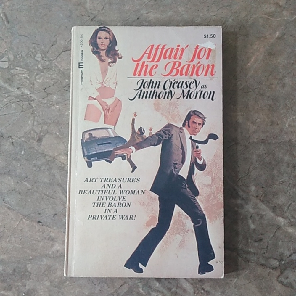 Affair for the Baron John Creasey as Anthony Morton Vintage ©1967